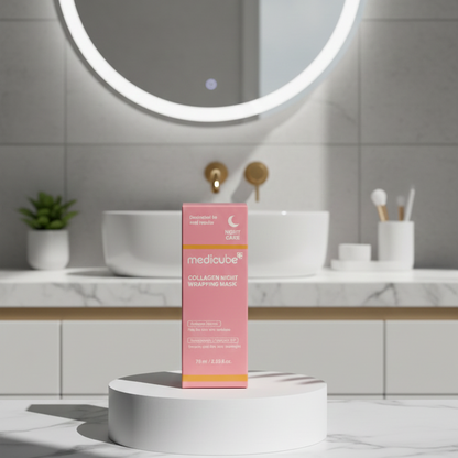 Medicube Collagen Night Wrapping Mask 75ml — Overnight Elasticity & Peel-Off Mask